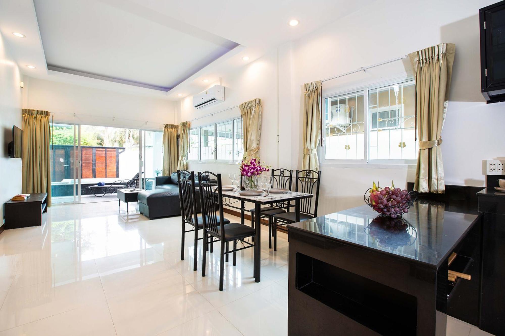 Family 2Br Villa Lancelot 3 With Jacuzzi Pool, Just 10 Min Drive Naiharn And Rawai Ban Saiyuan Екстериор снимка